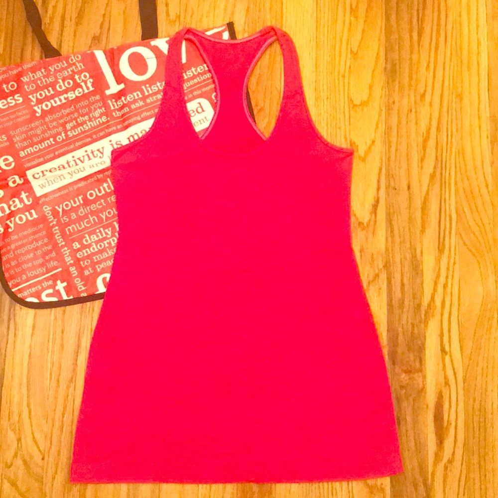 Lululemon athletica cool Racerback pink 8